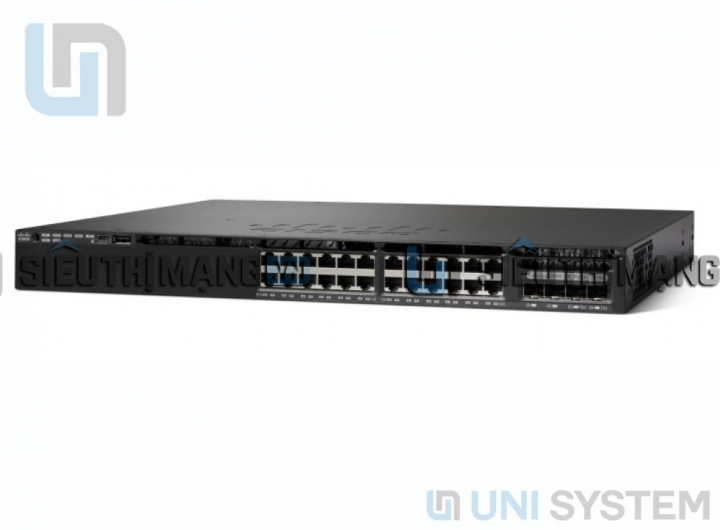 Phân phối Cisco WS-C3650-24TS-S Catalyst 3650 24 Port Data 4x1G Uplink IP Base