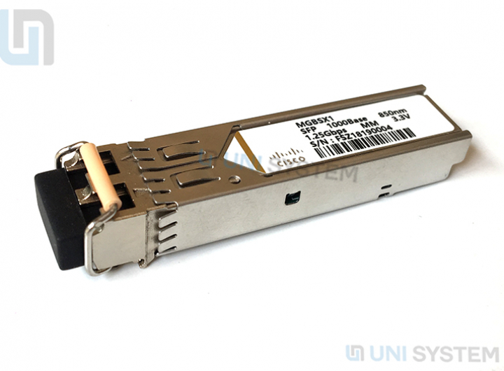 Cisco MGBSX1 Gigabit Ethernet SX Mini-GBIC SFP Transceiver