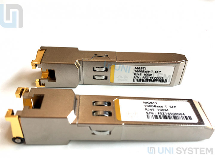 Cisco MGBT1 Gigabit Ethernet 1000 Base-T Mini-GBIC SFP Transceiver